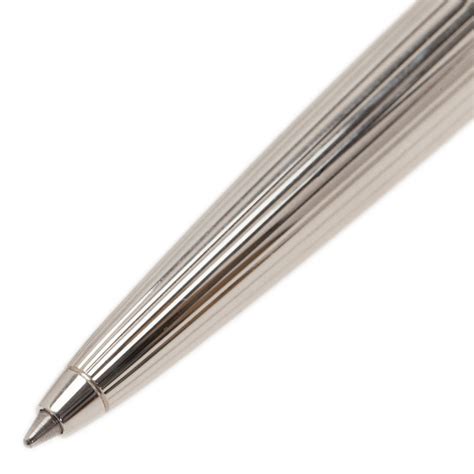 cartier pen silver